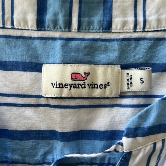 Vineyard Vines Cotton Sleeveless Striped Top - Picture 3 of 4